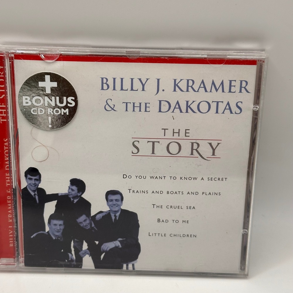 Billy J. Kramer & The Dakotas The Story CD 2000 EMI Plus Bonus CD ROM NM